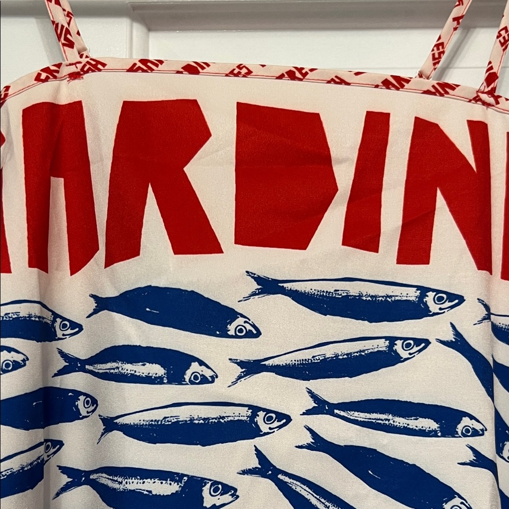 Woman's Fish Print Dress - XXL - Picture 2 of 5